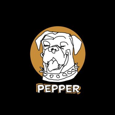 Pepper, corporate dog